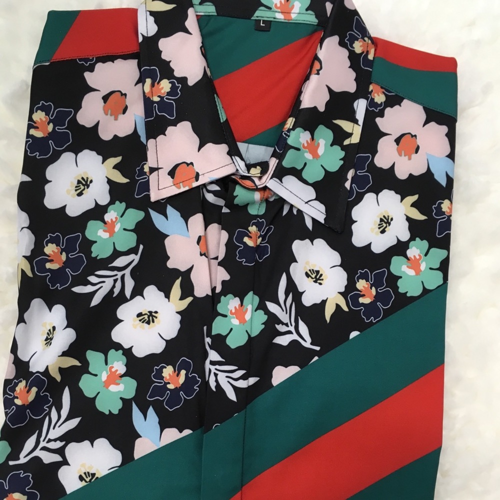 Stripe Flowers